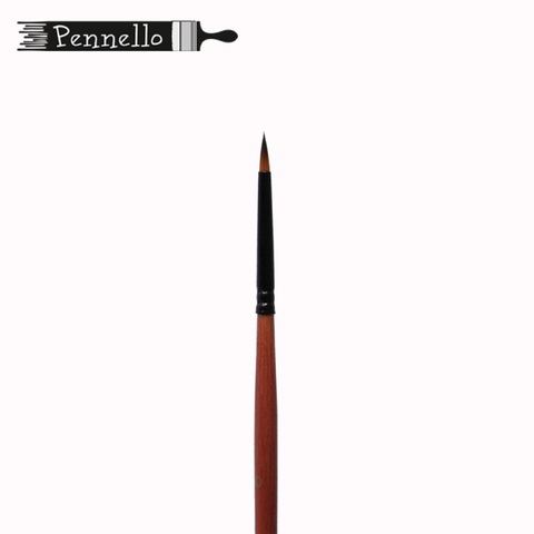 кисть Pennello синтетика круглая №10-0 короткая ручка