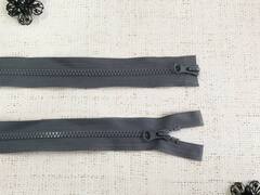 Молния трактор T5, L 85 см, 2 бегунка, тёмно-серый