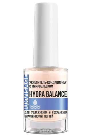 Средство по уходу за ногтями Укрепитель-кондиционер LUXVISAGE HYDRA BALANCE  9г Lux Visage