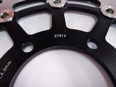 Диск тормозной передний на KAWASAKI ZX6R NINJA  636 / 600/ ZX6RR  600/ ZX10R 1000, ER6F / ER6FN 650, Z 750 / 750-ABS, Z 1000 / ABS, Z 1000 SX / ABS черный