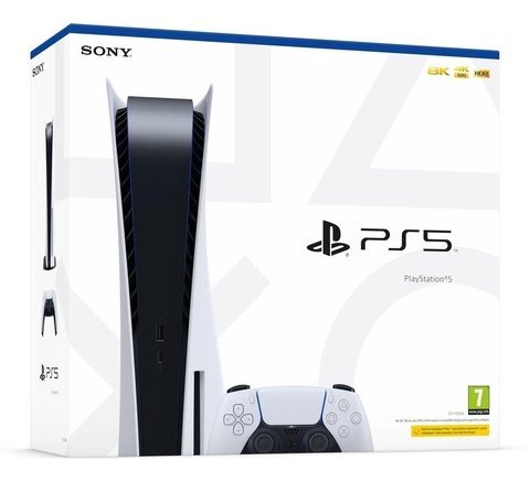 Игровая консоль Sony PlayStation 5 (Америка, с дисководом) (White, CFI-1216A)