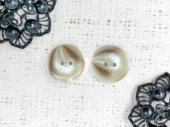 Пуговицы, d 2,5 см, светло-бежевый