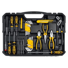 STAYER UNIVERSAL 150, 150 предм., (1/2?+ 1/4?), универсальный набор инструмента, Professional (27710-H150)