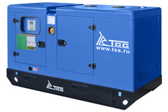 Дизельный генератор ТСС АД-50С-Т400-1РКМ11 в шумозащитном уличном кожухе - [ДГУ 50 кВт / TSS Diesel]