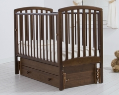 Кровать детская К-2001-12м "Дашенька" маятник универсальный (слоновая. кость)