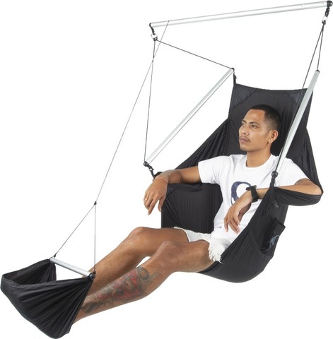 Картинка кресло подвесное Ticket to the Moon Moon Chair Black - 1