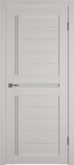 Межкомнатная дверь экошпон VFD (ВФД) Atum 16 Bianco стекло White Cloud