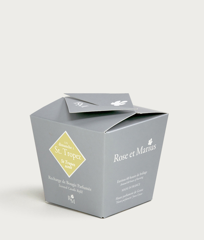 Ароматическая свеча 200г Rose et Marius St Tropez