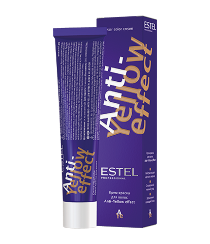 ESTEL ANTI-YELLOW EFFECT Крем-краска AY/65 фиолетово-красный нюанс, 60 мл