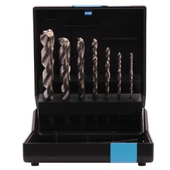 Набор метчиков машинных M3 -M12 HSSE DIN371/376 (Винт., C/2-3P, R39, + сверла) 14пр Volkel 47867