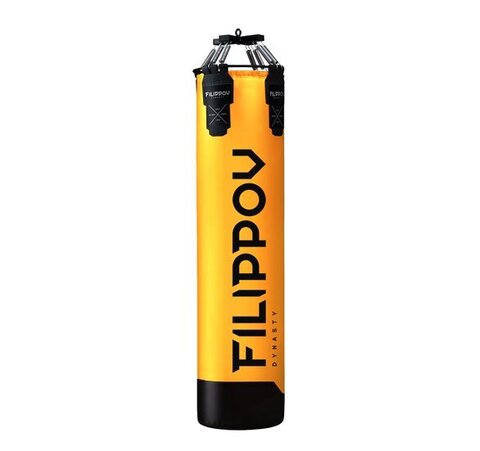 Боксерский мешок FILIPPOV Ø35 200см/35см/68-70кг, желтый