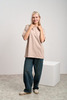 Футболка  женская оверсайз бежевый 