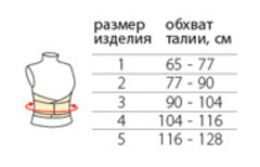 Корсет пояснично-крестцовый 