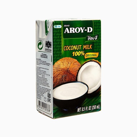 Кокосовое молоко “AROY-D” 250 мл, Tetra Pak (жирность 17-19%)