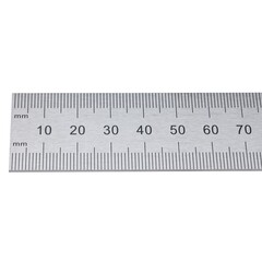 Линейка 1000х38х2,0мм Шкала 1,0мм (Сталь) Kinex(K-met) 1024