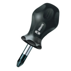 Короткая отвёртка Wera / отвертка для карбюратора PZ 1х25 мм 05009330001