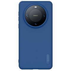 Усиленный чехол синего цвета от Nillkin для смартфона Huawei Mate 60, серия Super Frosted Shield Pro