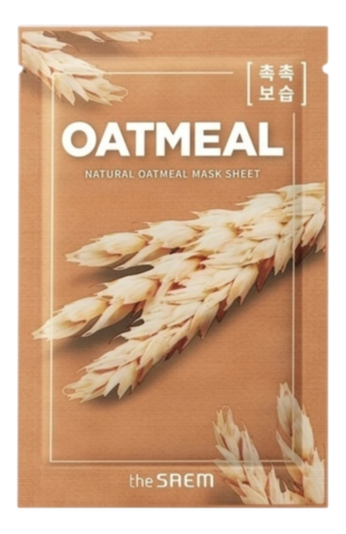 The Saem Natural Oatmeal Mask Sheet Маска тканевая с экстрактом овсянки
