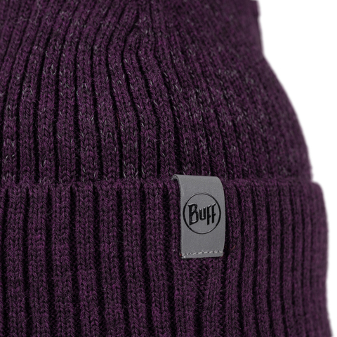 Картинка шапка-бини Buff Hat Merino Active Shadow Purple - 4