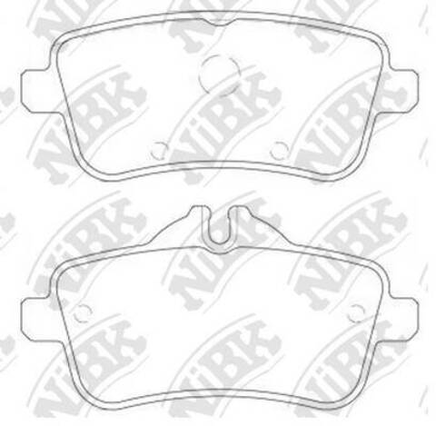 Колодки NiBK PN31011