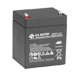 Аккумулятор для ИБП B.B.Bаttery BPS5-12 (12V 5Ah / 12В 5Ач) - фотография