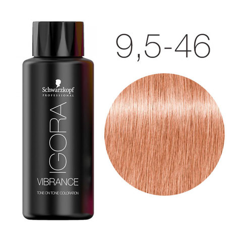 Schwarzkopf Igora Vibrance 9,5-46 (Светлый блондин пастельный бежевый шоколадный) - Безаммиачный краситель для окрашивания тон-в-тон