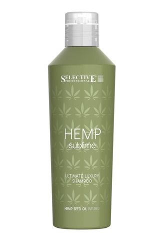 Шампунь увлажняющий для сухих и поврежденных волос Hemp Sublime Selective, 250 мл