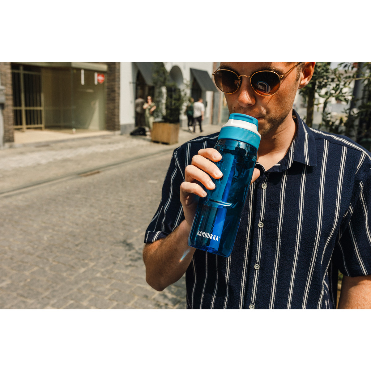 Бутылка для воды Kambukka Lagoon (750 мл), Синий, арт. 11-04048 - фото 8
