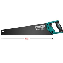 KRAFTOOL Alligator Black 11, 500 мм, ножовка для точного реза (15205-50)