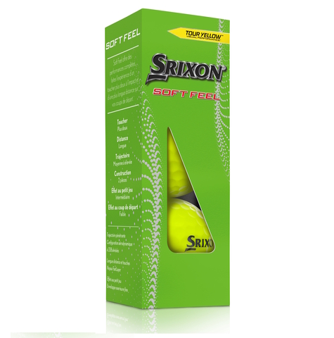 Srixon SOFT FEEL yellow