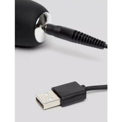 Вибратор Happy Rabbit Slimline G-Spot перезаряжаемый, черный