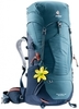 Картинка рюкзак туристический Deuter Aircontact Lite 45+10 SL Arctic-Navy - 7