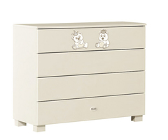 Комод бельевой Como "MAJESTY" (AVORIO/ IVORY (сл. кость))