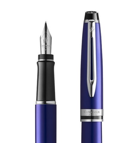 Ручка перьевая Waterman Expert 3 Blue CT, F (2093456)