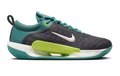 Теннисные кроссовки Nike Zoom Court NXT Clay - mineral teal/sail/gridiron/bright cactus
