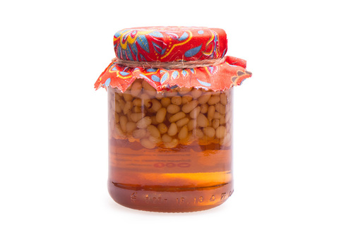 Кедровый орех в сиропе из сибирского боярышника "Все свое", 300г