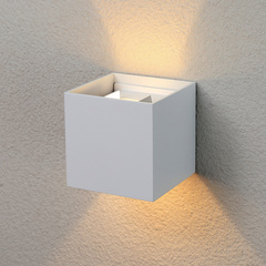 Уличный настенный светодиодный светильник Elektrostandard Techno 1548 LED белый