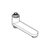 Grohe 13450000 Излив поворотн.съемн. с Перекл,143 мм
