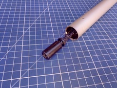 Штанга DDE GB25RD/GB32RD верхняя часть в сборе с валом