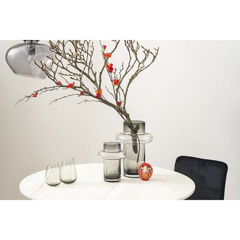 Ваза для цветов 20см Bergenson Bjorn Vayr серая