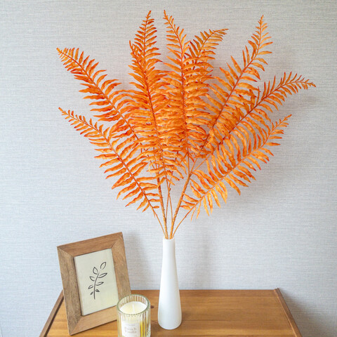 Пальма высокая, естественный оранжевый окрас, 75 см, набор 2 шт