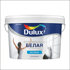 Краска для стен и потолка Dulux (белая)