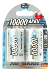 Аккумулятор D/NiMH ANSMANN maxE 1.2V 10000mAh