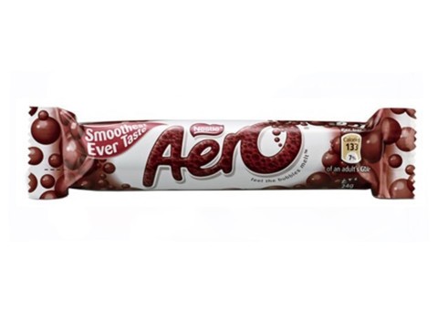 Шоколадный батончик Aero Milk