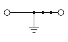 PTS 1,5/S-PE-Заземляющая клемма