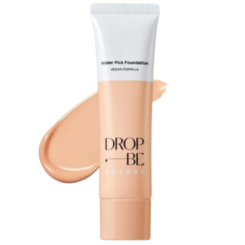 The Saem Cover Drop Be Colors Water Pick Foundation Увлажняющая тональная основа для лица 02 Natural Beige