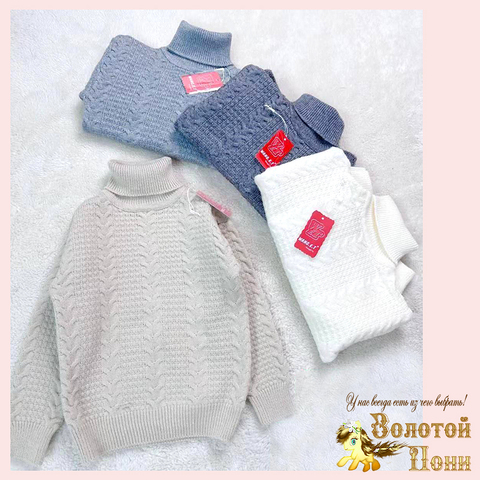 Водолазка хлопок/шерсть (8-13) 241109-А-67