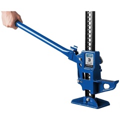 ЗУБР Хай-джек, 3 т, 125 - 1050 мм, реечный механический домкрат, Профессионал (43045-3-110)