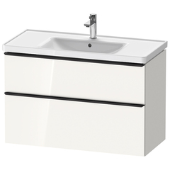 Duravit D-Neo Тумбочка подвесная, 625x984x452, 1 ящик, цвет: белый высокоглянцевый DE435602222 фото