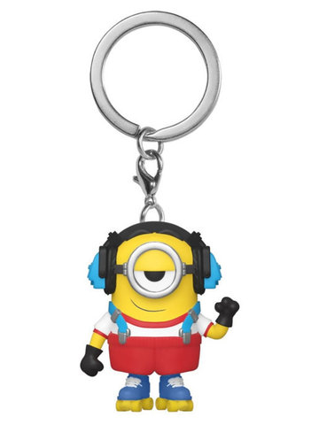 Брелок Funko Pocket POP! Keychain: Minions 2: Roller Skating Stuart 47797-PDQ